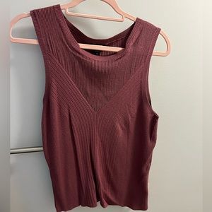 Express sweater tank- new with tags